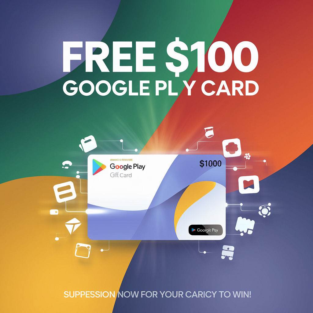 Latest Google Play Gift Card Codes Today 100% Working